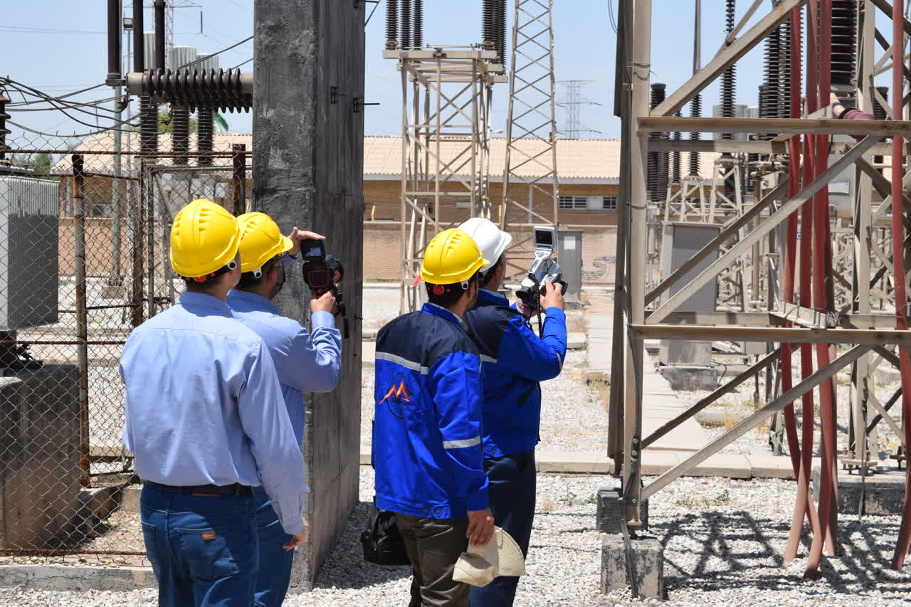 رزمایش عیبیابی حرارت در شبکه برق منطقهای خوزستان برگزار شد رزمایش عیبیابی حرارت در شبکه برق منطقهای خوزستان برگزار شد