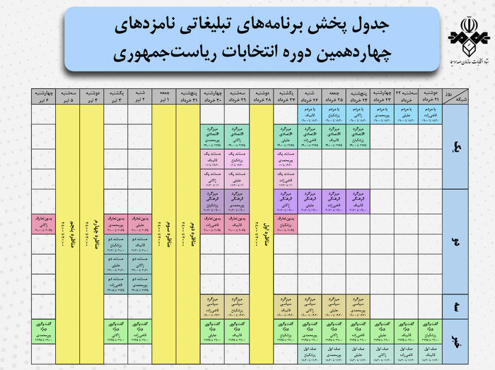 پورمحمدی، جلیلی و زاکانی امروز به تلویزیون میآیند