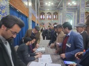 همکاری ۵۰۰ نیرو در برگزاری انتخابات ریاست جمهوری در خاتم یزد