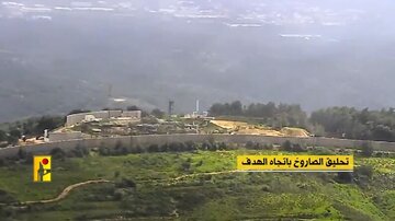 Attaque de missiles du Hezbollah contre le quartier général du régime sioniste