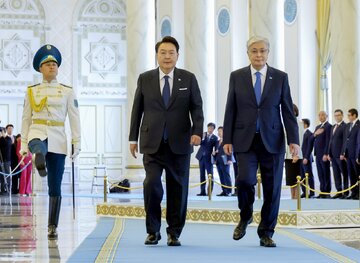 سفر رئیس کره‌جنوبی به قزاقستان؛ توافق بر سر زنجیره تامین مواد معدنی مهم