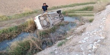 واژگونی خودروی تیبا در جاده حر شوش ۶ مصدوم برجا گذاشت