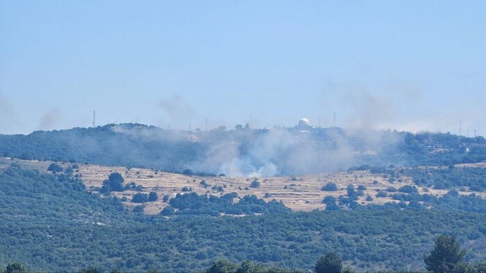 Occupied land set ablaze by Hezbollah rockets: Zionist media
