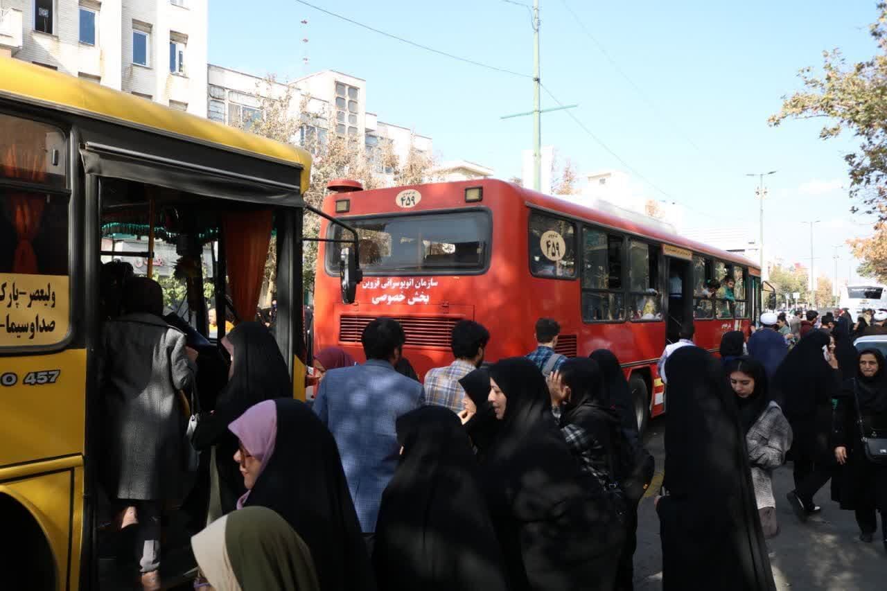 کاهش ۲۰ درصدی زمان انتظار مسافران قزوینی با تغییر رویه در پرداخت هزینه اتوبوس