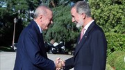 بررسی آخرین تحولات غزه در دیدار رئیس جمهور ترکیه و پادشاه اسپانیا