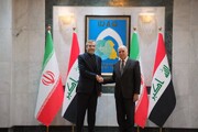 باقري يلتقي وزير الخارجية العراقي