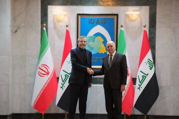باقری با وزیر خارجه عراق دیدار کرد