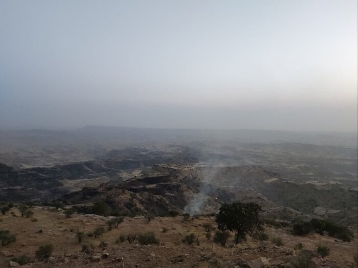 آتش سوزی بی سابقه مراتع دزفول پس از ۵۶ ساعت مهار شد
