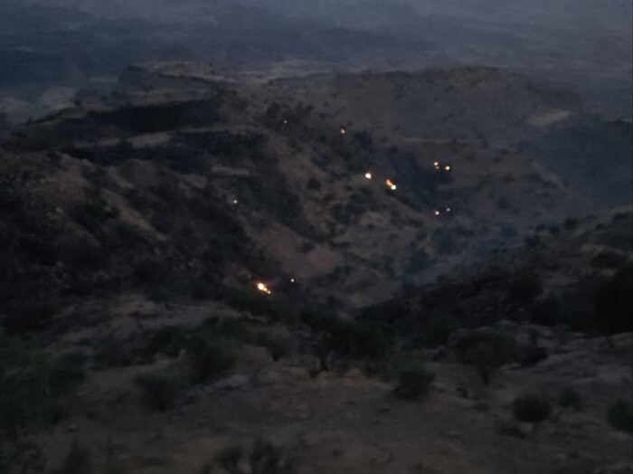 آتش سوزی بی سابقه مراتع دزفول پس از ۵۶ ساعت مهار شد