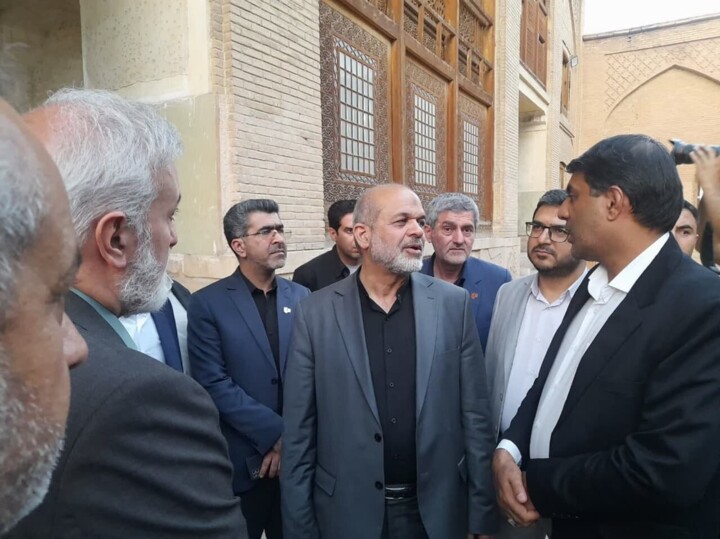 فاز نخست پروژه ملی احیاء محور زندیه در شیراز با حضور وزیر کشور کلنگ زنی شد