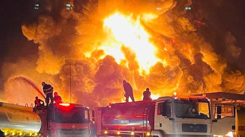 Blaze engulfs oil refinery in Iraqi Kurdistan