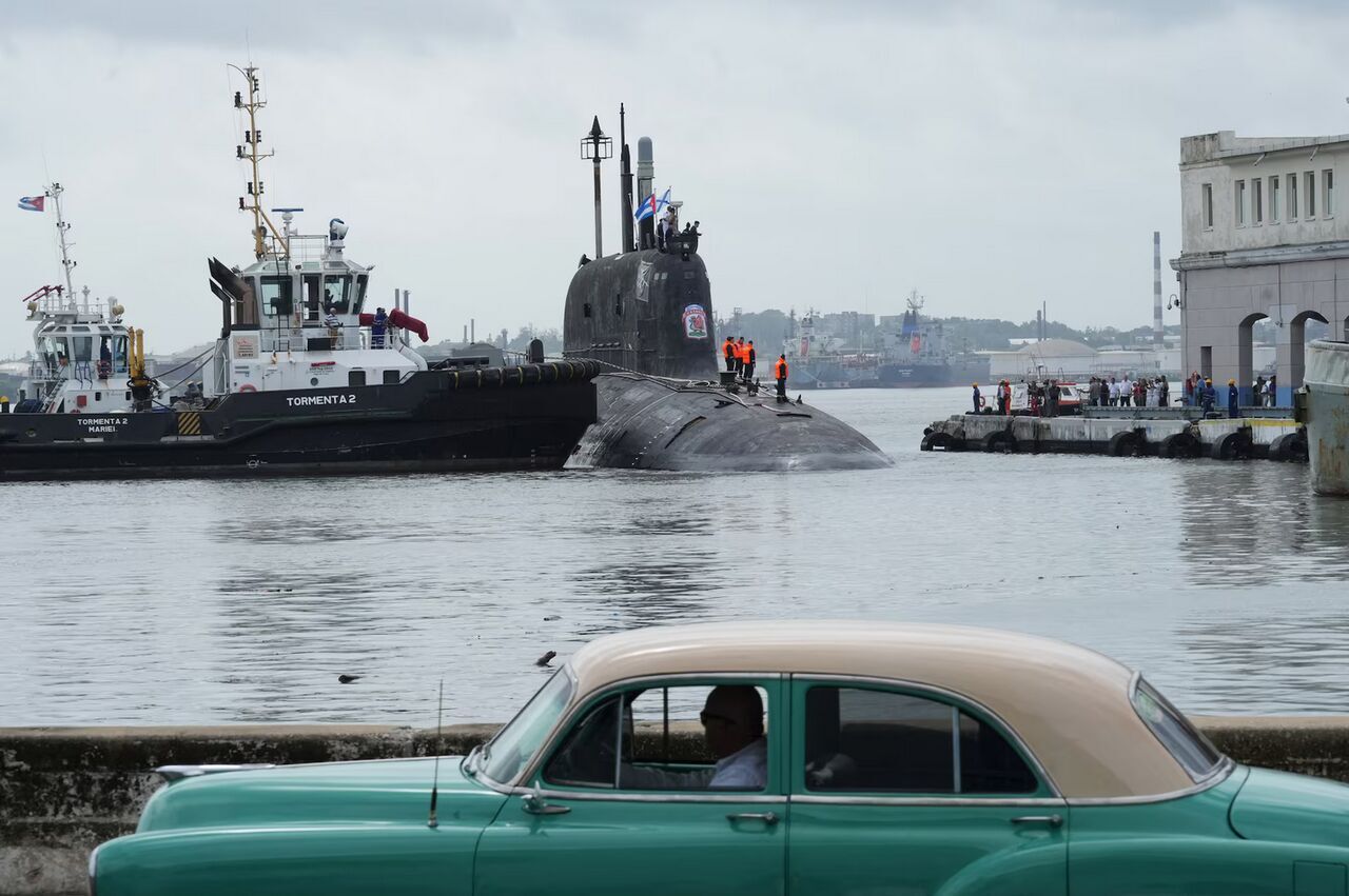 Атомная подлодка и ракетный фрегат России зашли в Гаване
