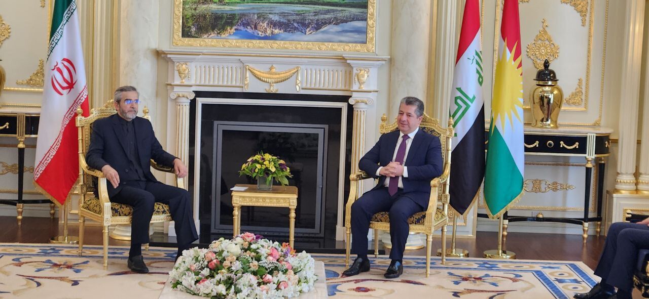 Iran’s acting FM meets Kurdistan Region’s PM