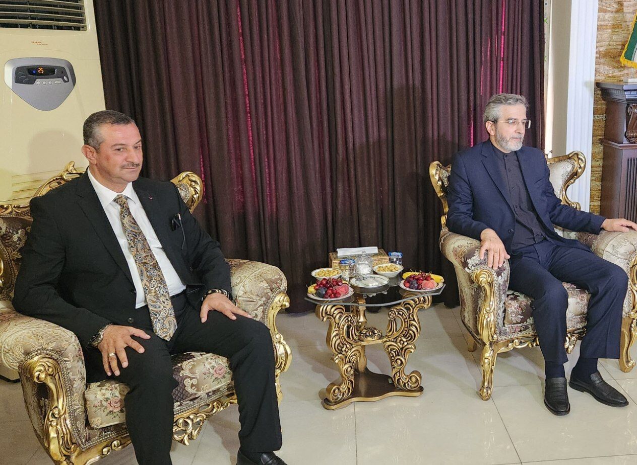 باقري كني يجتمع مع رؤساء الأحزاب الكردية في إقليم كردستان العراق