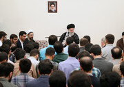Supreme Leader receives Iranian Olympiad medalists