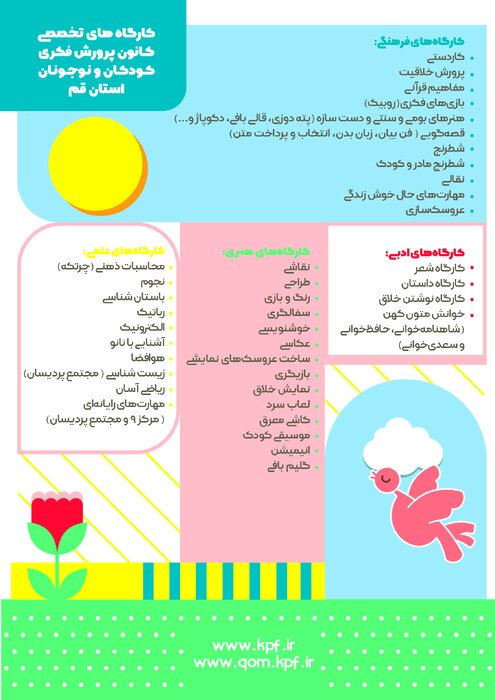 ۱۳ مرکز در قم عهدهدار غنیسازی اوقات فراغت کودکان و نوجوانان
