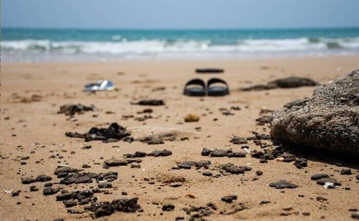 پاکسازی ساحل بوشهر از آلودگی‌های نفتی آغاز  شد