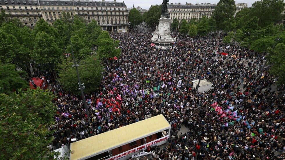 Huge Antifar Right Protests In France Before Snap Elections News Portal NP