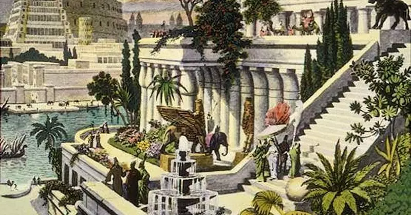 باغ های معلق بابل کجاست؟