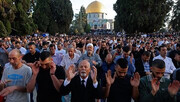 40 000 Palestiniens accomplissent la prière de l'Aïd al-Adha dans la mosquée Al-Aqsa malgré les restrictions israéliennes