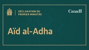 Canada : le premier ministre s'exprime à l'occasion de l’Aïd al-Adha et de la crise à Gaza