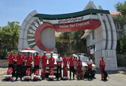 اعزام پنج تیم هلال احمر لرستان  به محل حادثه معدن در شازند