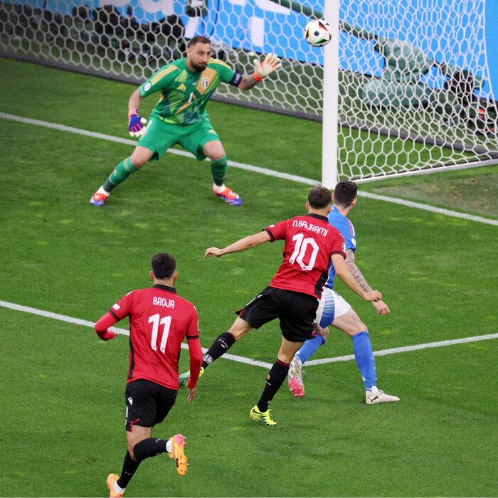 کامبک مدافع عنوان قهرمانی مقابل آلبانی؛ ایتالیا با برتری جام را آغاز کرد