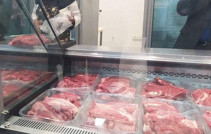 توزیع گوشت گرم وارداتی در کرمان، استقبال مردم و کوتاهی دست دلالان