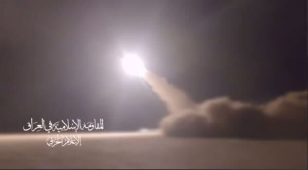 المقاومة الإسلامية في العراق تقصف حيفا بصاروخ الأرقب