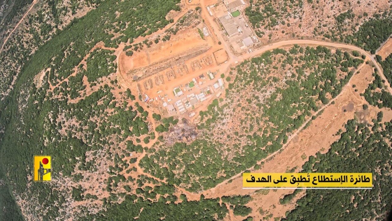 حزب الله ينشر مشاهد من عملياته ضد قواعد الاحتلال ومواقعه شمالي فلسطين المحتلة
