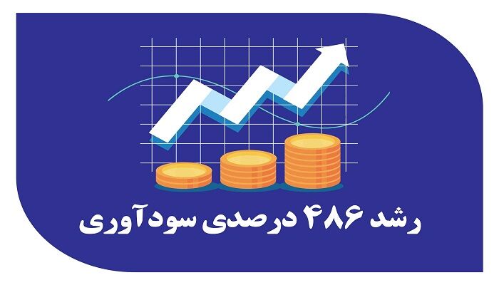 رشد ۴۸۶ درصدی سودآوری در پی اصلاح ساختارهای مالی