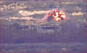 Hezbollah hits Zionist Merkava tank in northern occupied lands