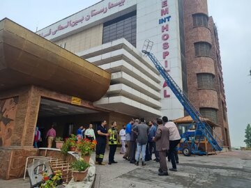 Eight patients killed in fire in hospital in north Iran