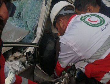 حادثه رانندگی در محور سنندج- دیواندره ۲ کشته برجا گذاشت