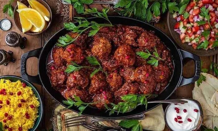 طرز تهیه کوفته هلو شیرازی مجلسی به روش اصیل