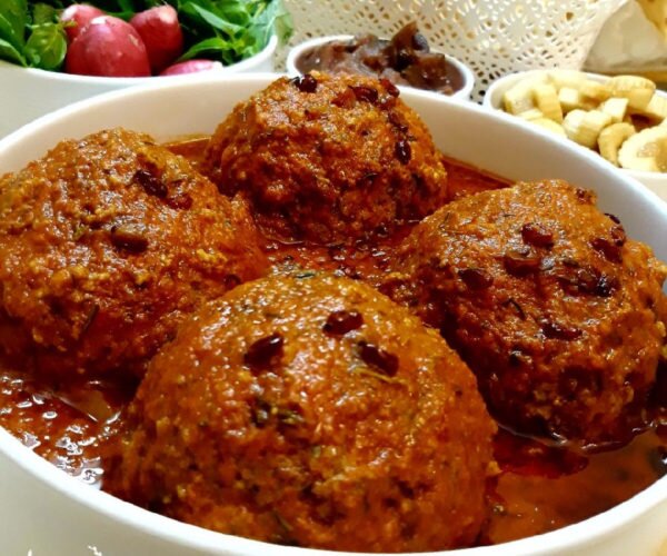 طرز تهیه کوفته هلو شیرازی مجلسی به روش اصیل