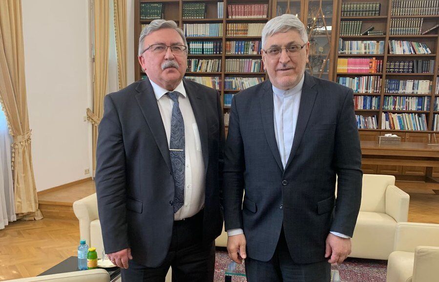 سفيرا ايران وروسيا لدى فيينا، يلتقيان لبحث قضايا الوكالة الدولية