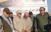 عملیات اجرایی ۵۲ طرح عمرانی اربعین حسینی در شلمچه آغاز شد