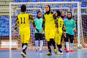 تیم فوتسال بانوان فولاد خرمدشت قزوین برای مسابقات لیگ برتر آماده می شود