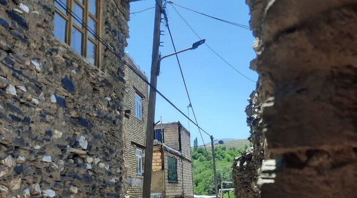 مرگ تدریجی معماری منحصر به فرد روستای "ورکانه"