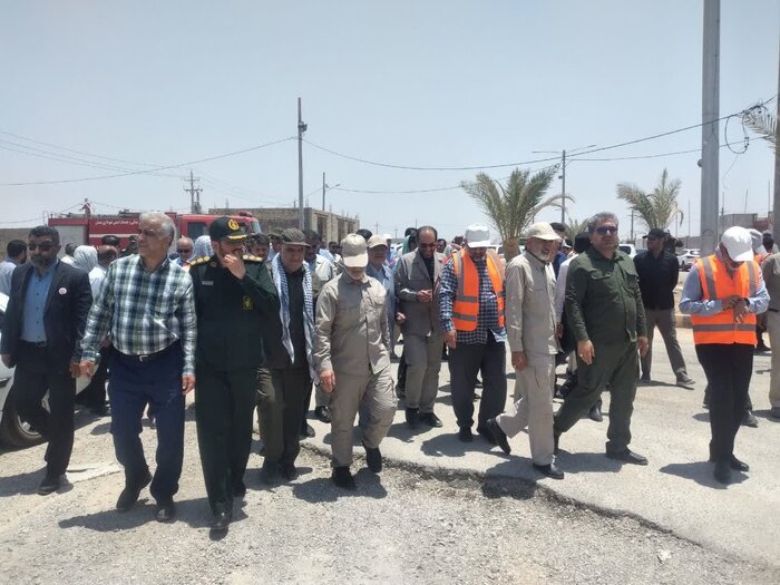 انجام عملیات اجرایی ۱۲۰ طرح برای تسهیل تردد زائران اربعین حسینی در مرزهای خوزستان