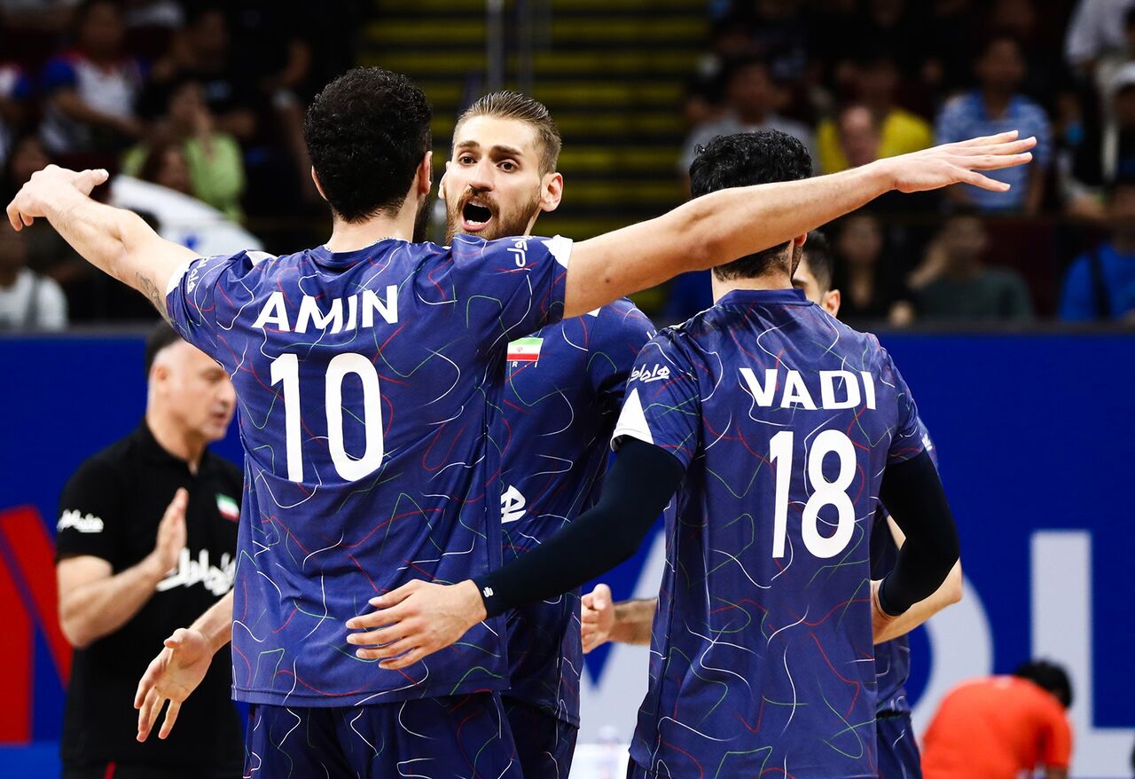 مُزد برتری مقابل آمریکا؛ صعود ۲پله‌ای والیبال ایران در رده‌بندی جهانی