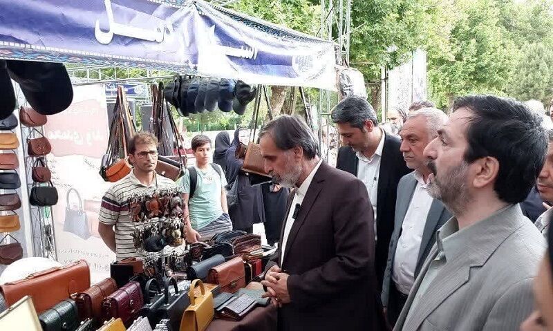 نمایشگاه تولیدات صنایع دستی کشور در بجنورد گشایش یافت