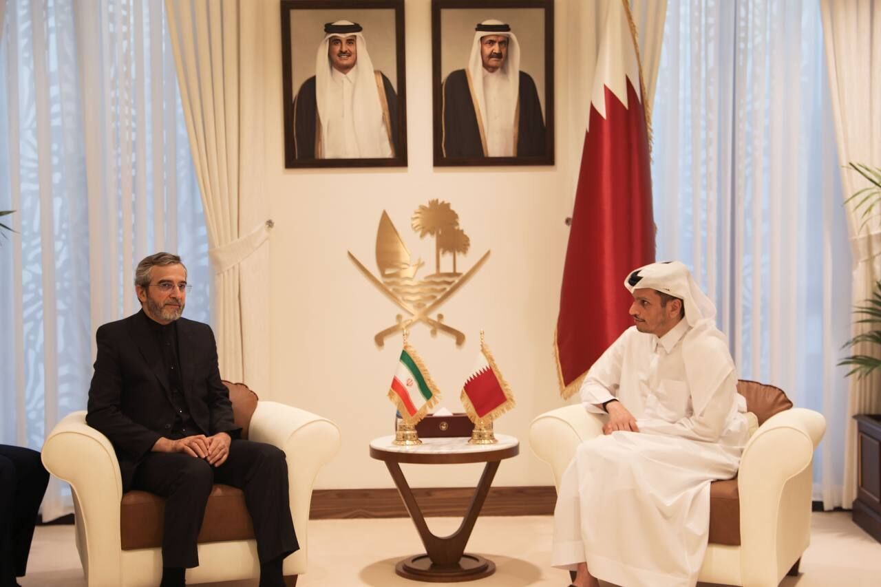Top Iranian, Qatari diplomats hold talks in Doha
