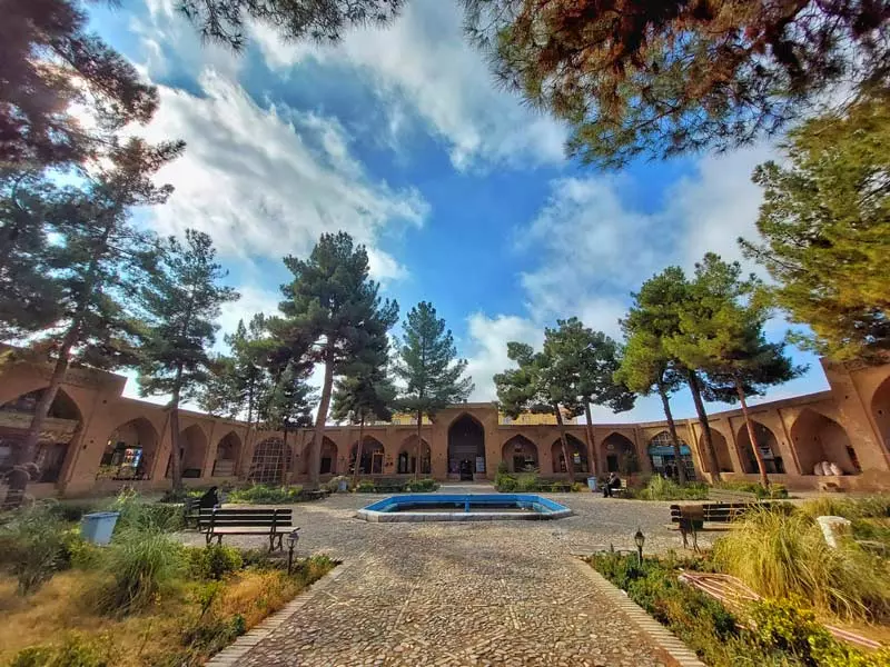 کاروانسرای شاه عباسی نیشابور؛ بنایی از دوره صفوی