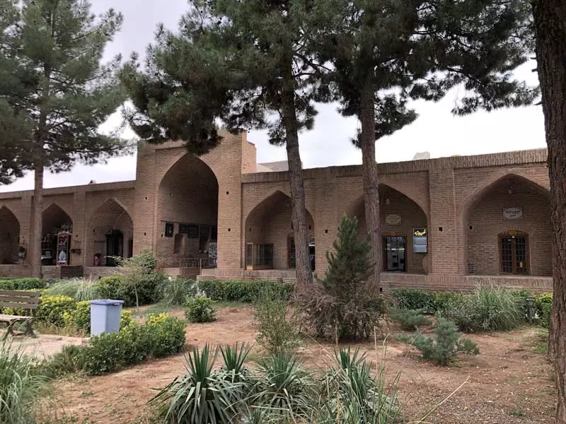 کاروانسرای شاه عباسی نیشابور؛ بنایی از دوره صفوی