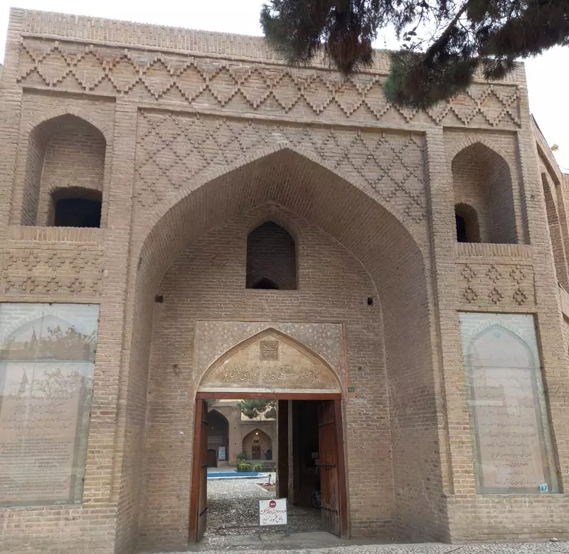 کاروانسرای شاه عباسی نیشابور؛ بنایی از دوره صفوی