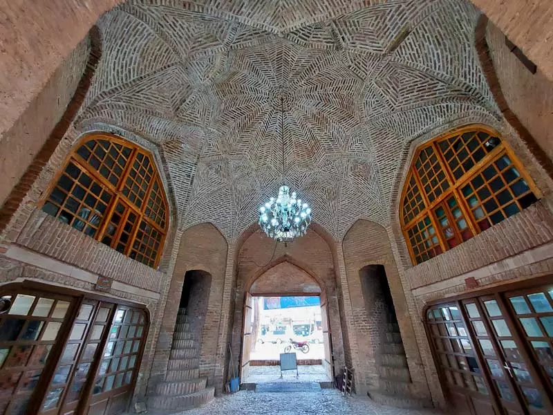 کاروانسرای شاه عباسی نیشابور؛ بنایی از دوره صفوی