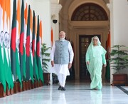 توافق رهبران هند و بنگلادش برای گسترش همکاری‌ها در تجارت، انرژی و راه‌سازی