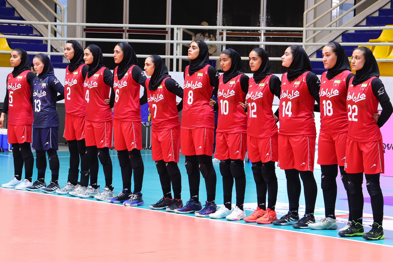 Championnat d'Asie de volleyball U18 ; La victoire de l'équipe iranienne contre le Kazakhstan